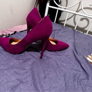 Liliana Suede Pointy Toe Pump